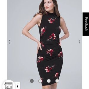 White House Black Market Reversible Floral Dress
